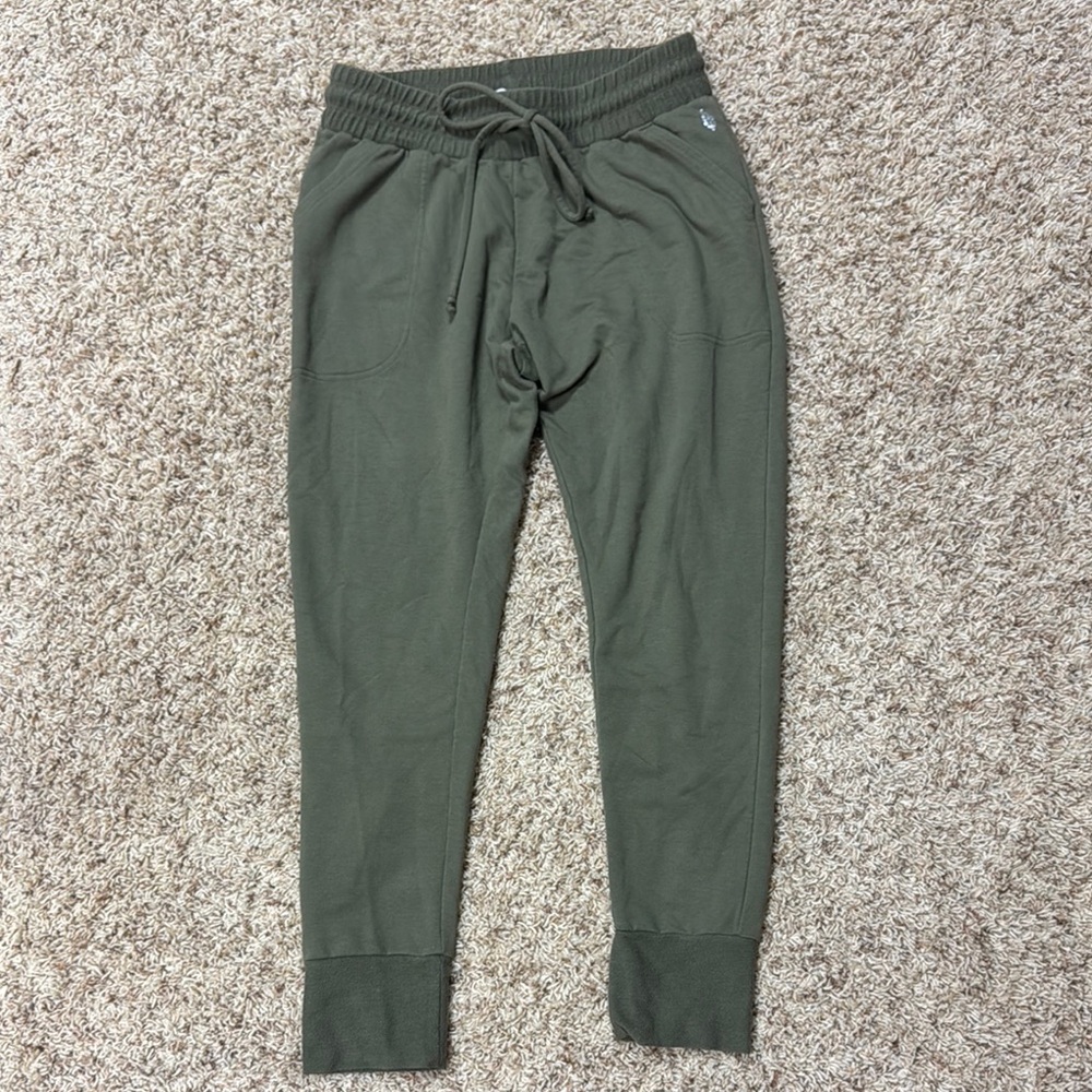 FP Movement by Free People Olive Joggers, size large